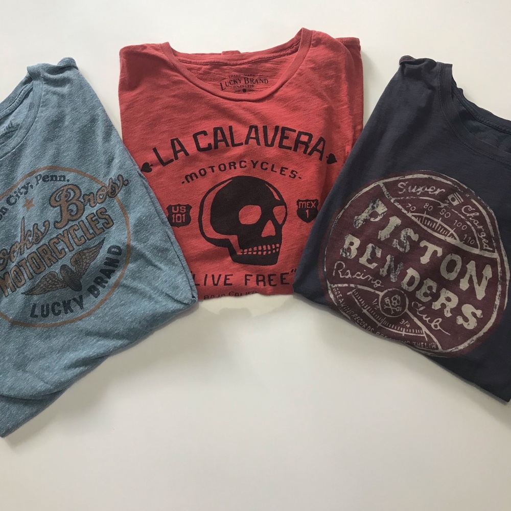 Lucky brand 3 shirt bundle xxl